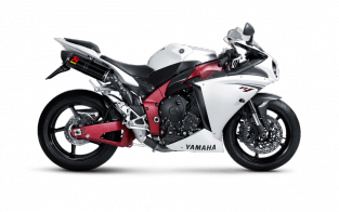 Akrapovic Slip-on Line Carbon Set met E-keur Yamaha YZF-R1 2009-2014